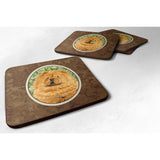 Caroline'S Treasures Ss8709Fc Chow Chow Foam Coasters (Set Of 4), 3.5 H X 3.5 W, Multicolor