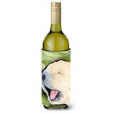 Golden Retriever Wine Bottle Beverage Insulator Beverage Insulator Hugger Ss8717Literk
