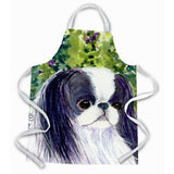 Caroline'S Treasures Ss8730Apron Japanese Chin Apron, Large, Multicolor