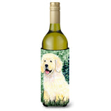 Golden Retriever Wine Bottle Beverage Insulator Beverage Insulator Hugger Ss8739Literk