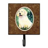 Caroline'S Treasures Ss8739Sh4 Golden Retriever Leash Holder Or Key Hook, Small, Multicolor