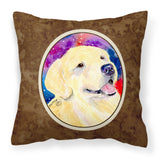 Caroline'S Treasures Ss8753Pw1414 Golden Retriever Decorative Canvas Fabric Pillow, Large, Multicolor