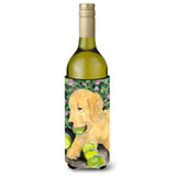 Golden Retriever Wine Bottle Beverage Insulator Beverage Insulator Hugger Ss8759Literk