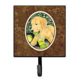 Caroline'S Treasures Ss8759Sh4 Golden Retriever Leash Holder Or Key Hook, Small, Multicolor