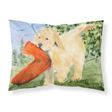 Caroline'S Treasures Ss8762Pillowcase Golden Retriever Moisture Wicking Fabric Standard Pillowcase, Large, Multicolor