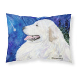 Caroline'S Treasures Ss8774Pillowcase Great Pyrenees Moisture Wicking Fabric Standard Pillowcase, Large, Multicolor