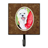 Caroline'S Treasures Ss8784Sh4 Westie Leash Holder Or Key Hook, Small, Multicolor