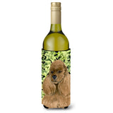 Cocker Spaniel Wine Bottle Beverage Insulator Beverage Insulator Hugger Ss8809Literk