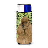 Cocker Spaniel Ultra Beverage Insulators For Slim Cans Ss8809Muk
