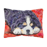 Caroline'S Treasures Ss8828Pw1216 Bernese Mountain Dog Decorative Canvas Fabric Pillow, Large, Multicolor
