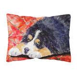 Caroline'S Treasures Ss8842Pw1216 Bernese Mountain Dog Decorative Canvas Fabric Pillow, Large, Multicolor