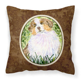 Caroline'S Treasures Ss8844Pw1414 Australian Shepherd Decorative Canvas Fabric Pillow, Large, Multicolor