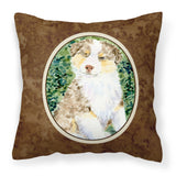 Caroline'S Treasures Ss8847Pw1414 Australian Shepherd Decorative Canvas Fabric Pillow, Large, Multicolor
