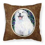 Caroline'S Treasures Ss8856Pw1414 Great Pyrenees Decorative Canvas Fabric Pillow, Large, Multicolor