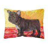 Caroline'S Treasures Ss8869Pw1216 French Bulldog Decorative Canvas Fabric Pillow, Large, Multicolor