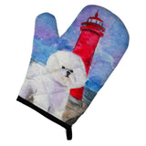 Caroline'S Treasures Ss8891Ovmt Lighthouse With Bichon Frise Oven Mitt, 12 By 8.5, Multicolor