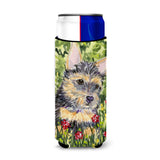 Norwich Terrier Ultra Beverage Insulators For Slim Cans Ss8893Muk