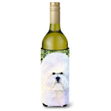 Bichon Frise Wine Bottle Beverage Insulator Beverage Insulator Hugger Ss8919Literk