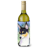 Rat Terrier Wine Bottle Beverage Insulator Beverage Insulator Hugger Ss8927Literk