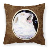 Caroline'S Treasures Ss8942Pw1414 Great Pyrenees Decorative Canvas Fabric Pillow, Large, Multicolor