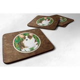 Caroline'S Treasures Ss8970Fc Corgi Foam Coasters (Set Of 4), 3.5 H X 3.5 W, Multicolor