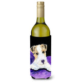 Fox Terrier Wine Bottle Beverage Insulator Beverage Insulator Hugger