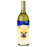 Pomeranian Wine Bottle Beverage Insulator Beverage Insulator Hugger Ss8997Literk