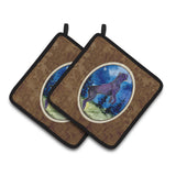 Caroline'S Treasures Cane Corso Pair Of Pot Holders Ss8999Pthd, 7.5Hx7.5W, Multicolor