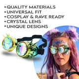 Steampunk Goggles and Kaleidoscope Glasses