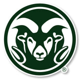 Colorado State Rams 4 Inch Vinyl Mascot Decal Sticker 2-Pack