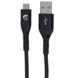 Scipio 4Ft Kevlar Braided Micro Cable Stmicro4 - Usb To Micro Sync And Power Charging Cord - Black