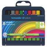 Schneider Link It 0.4mm Fineliner Pens 8 colors