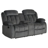Sunset Trading Madison Reclining Loveseat With Console