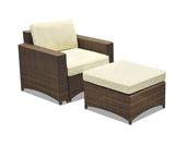 Studio Shine Collection Modular Armchair Ottman Set