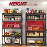 72"/60"H Garage Shelving Storage Shelves,2000LBS Capacity Heavy Duty Adjustable Storage Shelve For Closet