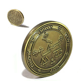 Seal of the Archangel Samael Coin - 72 Names of God