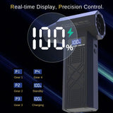 120,000 RPM Electric Turbine Blower, Portable Cordless Hair Dryer, Deep Cleaning Tool for Cars/Electronics/Home