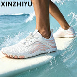 Aqua Shoes Women Men Barefoot Water Shoes Quick-Drying Outdoor Beach Upstream Wading Swimming Shoe Sneakers Unisex Trekking Surf