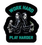 Play Harder Sticker