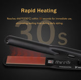 Eagle Fortress Ceramic Hair Straightener (Black)