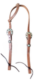 Double Buckle One Ear Work Headstall