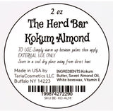 The Herd Bar - Organic Kokum & Almond Lotion Bar for Silky Soft Skin
