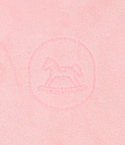 Rocking horse footie - velour