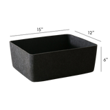 The Sculpted Bin - Large | Set of 3