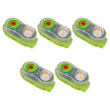 5-1pcs Surfing Life Jacket Light LED Lithium Lamp Position Indicator Self-Lighting Swimming Life Vest Emergency Lamp