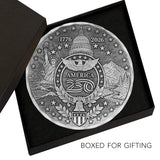 America250 Sea to Shining Sea 4-piece Coaster Set