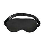 PURE SOL. Beauty Silk Sleep Eye Mask- Black Onyx