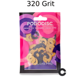 STALEKS PRO EXPERT UMBRELLA PODODISC RINGLIKE DISPOSABLE FILES SIZE S 15 MM DIAMETER REFILL PADS FOR PEDICURE DISC 50 PCS PDFR-15- STALEKS™