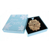 Star Spangled Snow Crystal 2026 Ornament (Bronze)