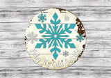 Baby It's Cold Outside Snowflake DIY Unfinished Kit